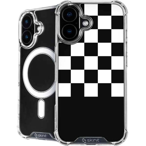 Checkerboard Split iPhone 17 MagSafe Case