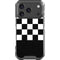 Checkerboard Split iPhone 18 Pro Clear Case