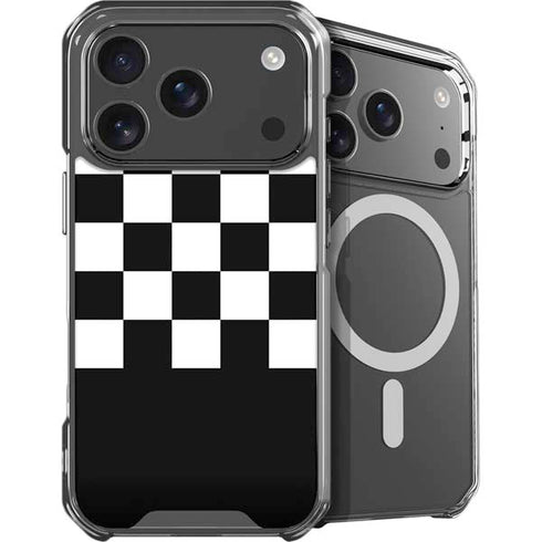 Checkerboard Split iPhone 18 Pro MagSafe Case
