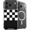 Checkerboard Split iPhone 18 Pro MagSafe Case