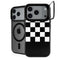 Checkerboard Split iPhone 18 Pro Max Kickstand Case