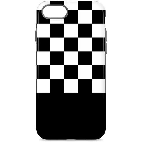 Checkerboard Split iPhone Cases