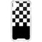 Checkerboard Split iPhone XS Clear Case