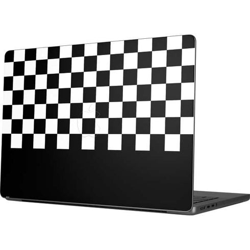 Checkerboard Split Apple MacBook Pro 14-inch Skin