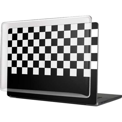 Checkerboard Split MacBook Cases