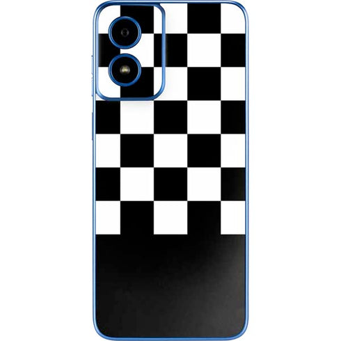 Checkerboard Split Moto G Play 4G (2024) Skin