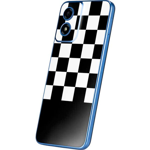 Checkerboard Split Moto G Play 4G (2024) Skin