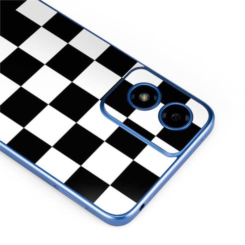 Checkerboard Split Moto G Play 4G (2024) Skin