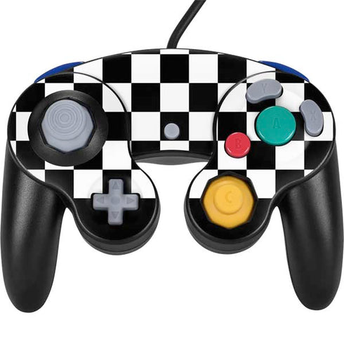 Checkerboard Split Nintendo Skins