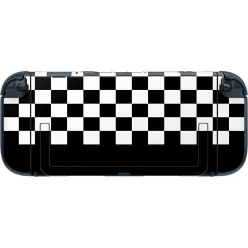 Checkerboard Split Nintendo Switch 2 (2025) with Joy-Con Skin