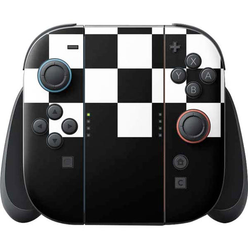 Checkerboard Split Nintendo Skins