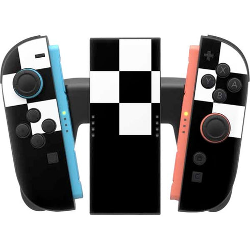 Checkerboard Split Nintendo Switch 2 (2025) Joy-Con Controller Skin