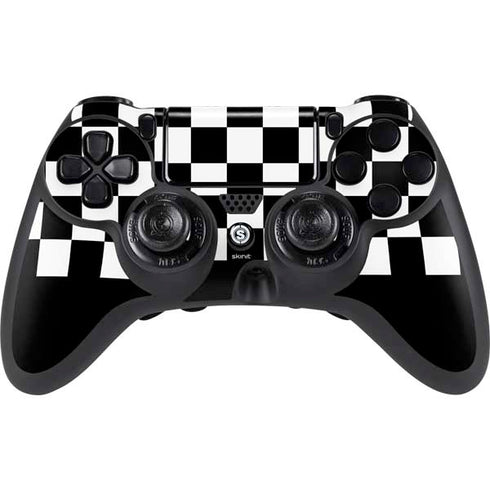 Checkerboard Split PlayStation PS4 Skins