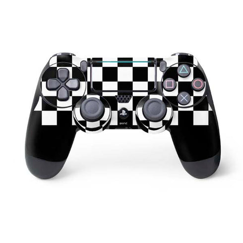 Checkerboard Split PlayStation PS4 Skins