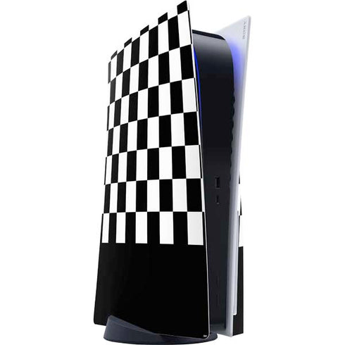 Checkerboard Split PlayStation PS5 Skins