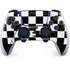 Checkerboard Split PS5 DualSense Edge Pro Controller Skin