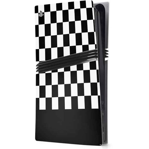 Checkerboard Split PlayStation PS5 Skins