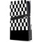 Checkerboard Split PS5 Pro Disk Console Skin