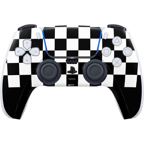 Checkerboard Split PlayStation PS5 Skins