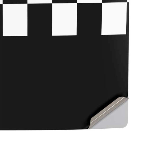 Checkerboard Split PS5 Slim Digital Edition Console Skin