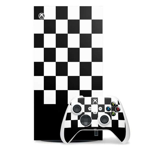 Checkerboard Split Xbox Series X Skins