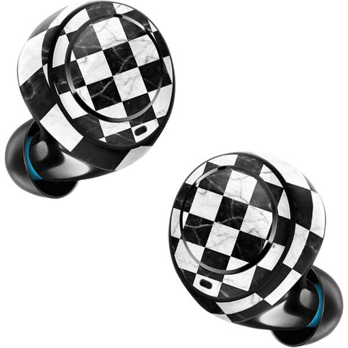 Checkered Marble Amazon Echo Buds Skin