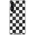 Checkered Marble Galaxy S24 FE Clear Case