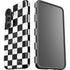 Checkered Marble Galaxy S25 Impact Case