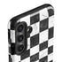 Checkered Marble Galaxy S25 Plus Impact Case