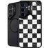 Checkered Marble Galaxy S25 Plus Kickstand Case