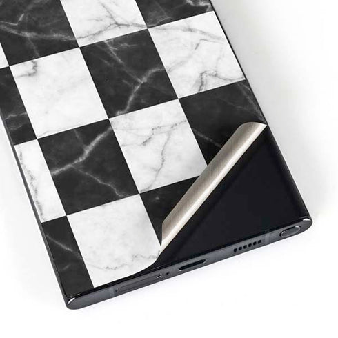 Checkered Marble Galaxy S24 Ultra Skin