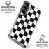 Checkered Marble Galaxy S26 Clear Case
