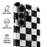 Checkered Marble Galaxy S26 Plus Impact Case