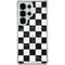 Checkered Marble Galaxy S26 Ultra Clear Case