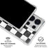 Checkered Marble Galaxy S26 Ultra Clear Case