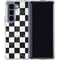 Checkered Marble Galaxy Z Fold5 5G Clear Case