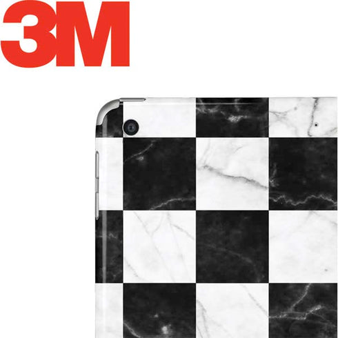 Checkered Marble Apple iPad Skin