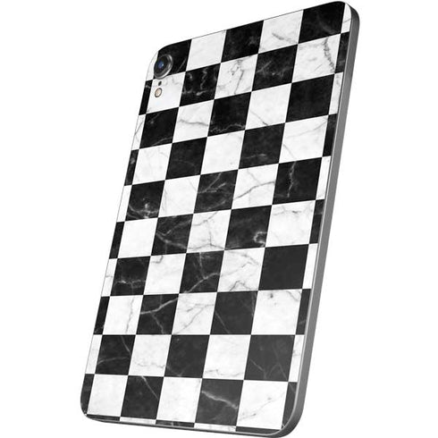 Checkered Marble Apple iPad Mini Skin