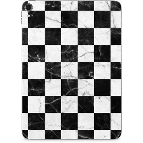 Checkered Marble Apple iPad Pro Skin