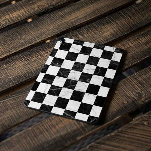 Checkered Marble Apple iPad Pro Skin
