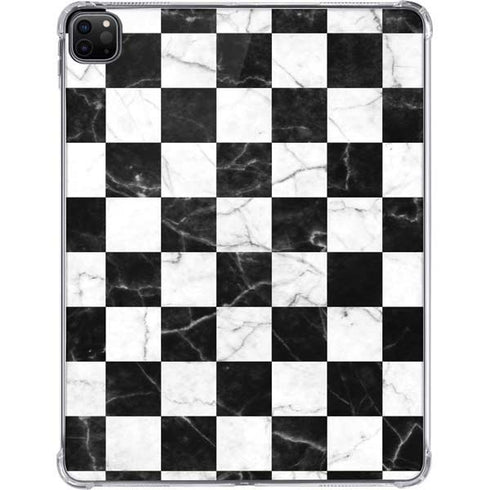Checkered Marble iPad Pro 11in (2024) Clear Case