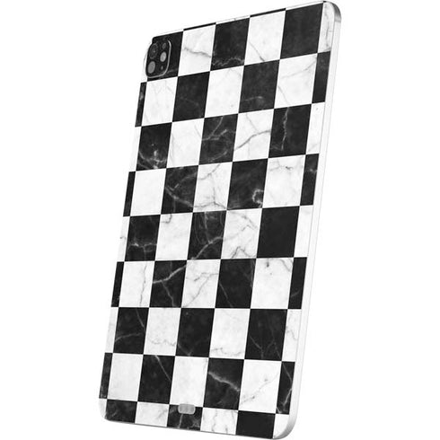 Checkered Marble iPad Pro 13in M4 (2024) Skin