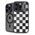 Checkered Marble iPhone Cases