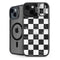 Checkered Marble iPhone 14 Plus Kickstand Case