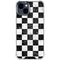 Checkered Marble iPhone 15 Clear Case
