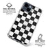 Checkered Marble iPhone 15 Clear Case