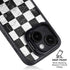 Checkered Marble iPhone 15 Plus Kickstand Case