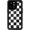 Checkered Marble iPhone 15 Pro Waterproof Case