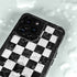 Checkered Marble iPhone 15 Pro Waterproof Case