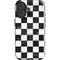 Checkered Marble iPhone 16 Plus Impact Case
